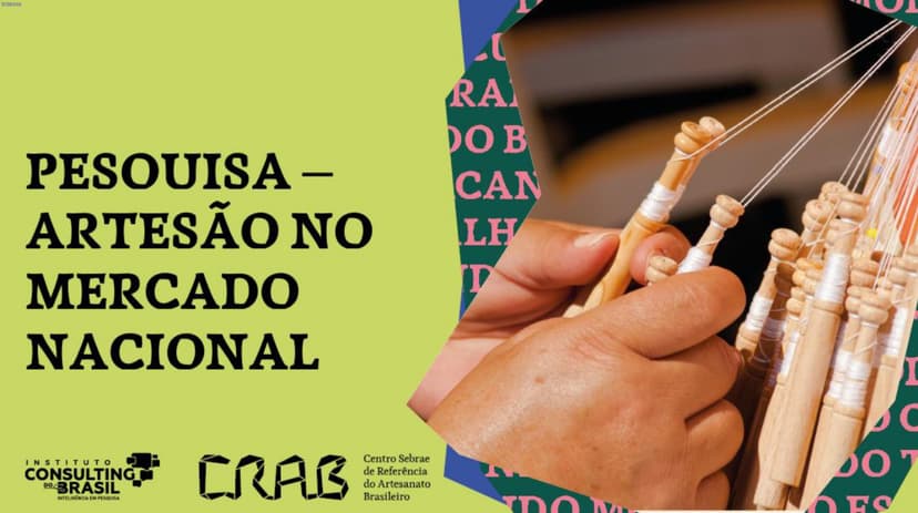 Pesquisa - Artesão no mercado nacional  